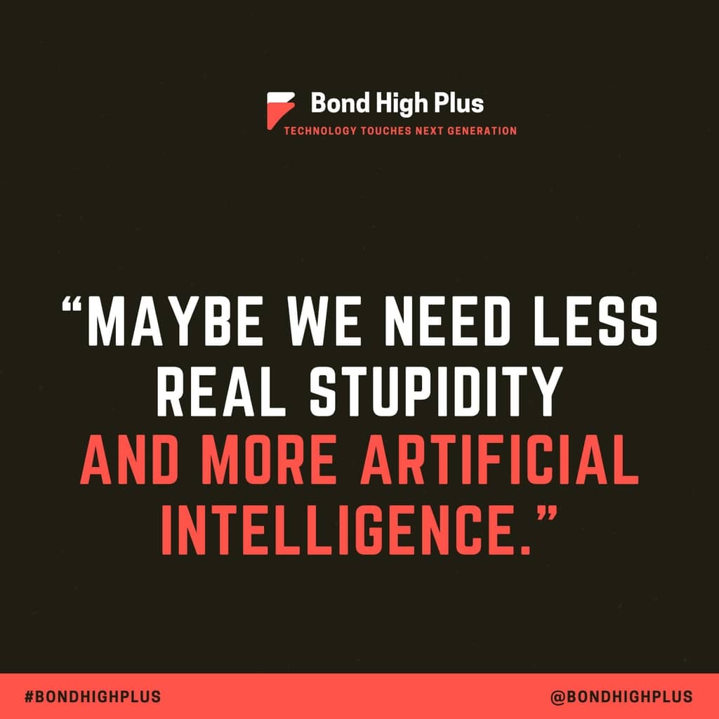 Technology Quotes - Maybe we need less real stupidity and more artificial intelligence. - Ramy Nasser