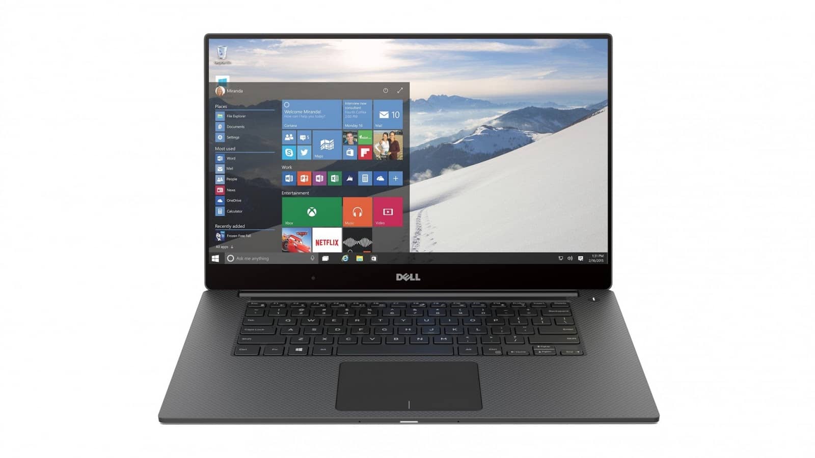 Dell XPS 15 Front