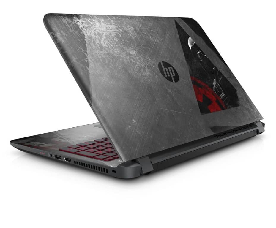 HP Star Wars laptop Back