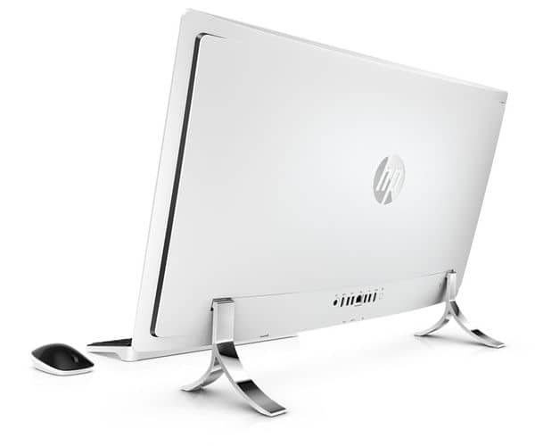 HP Envy Curved All-In-One Back look
